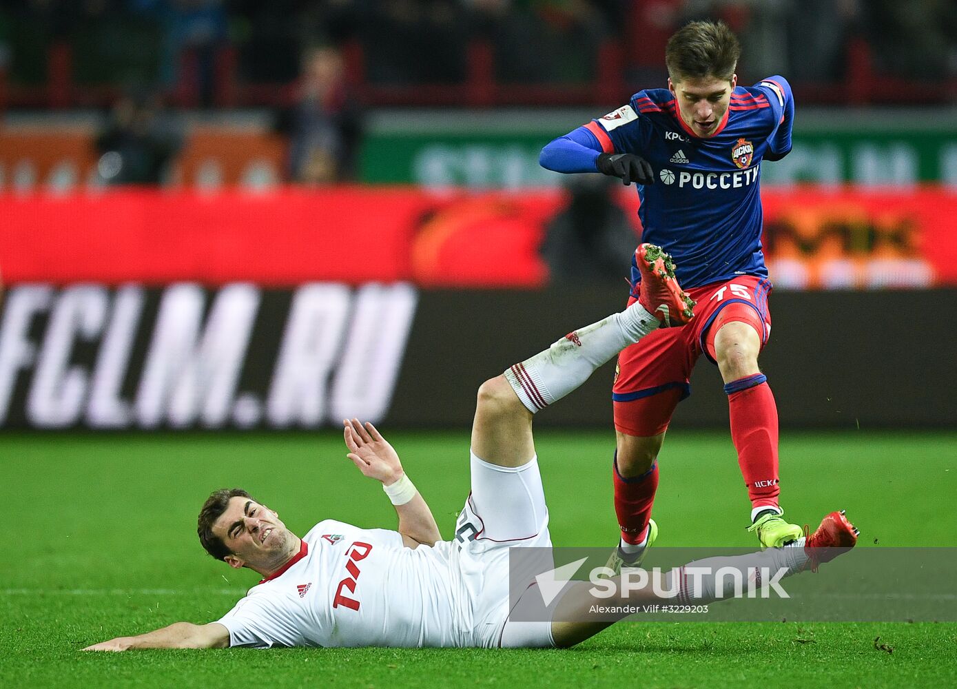 Russian Football Premier League. Spartak vs. Ufa