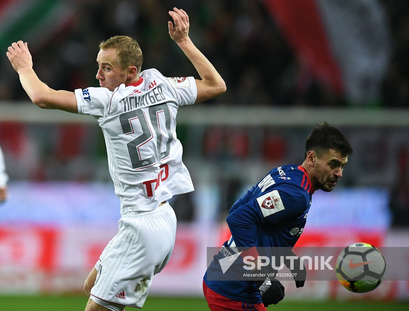 Russian Football Premier League. Spartak vs. Ufa