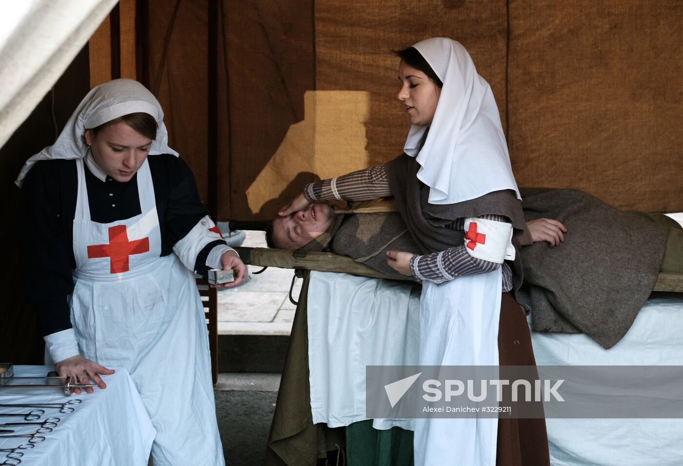 Petrograd 2017 historical reenactment