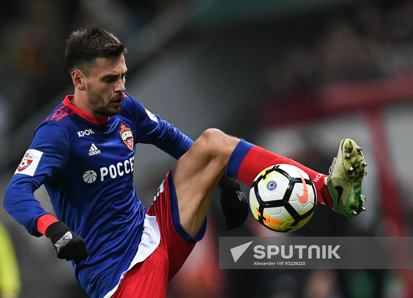 Russian Football Premier League. Lokomotiv vs. CSKA