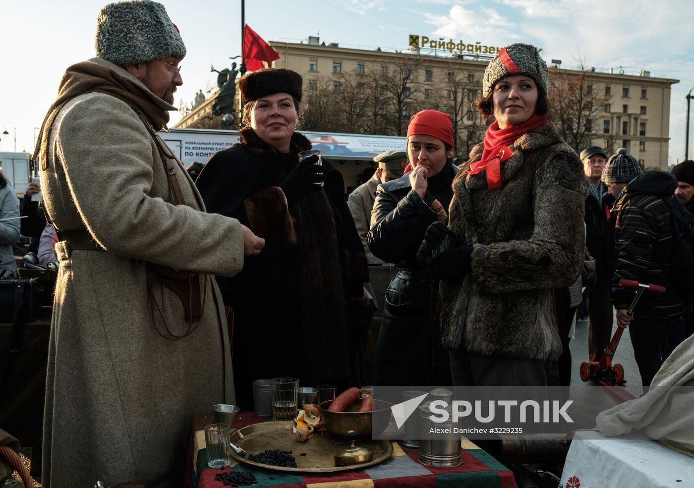 Petrograd 2017 historical reenactment