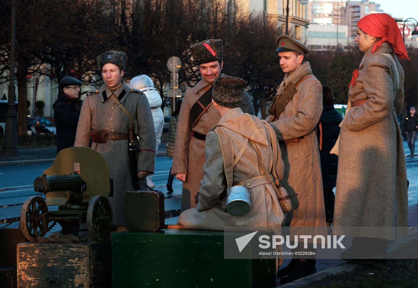 Petrograd 2017 historical reenactment