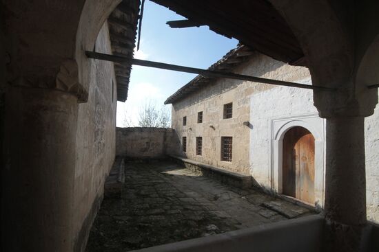 Chufut-Kale city-fortress in Crimea