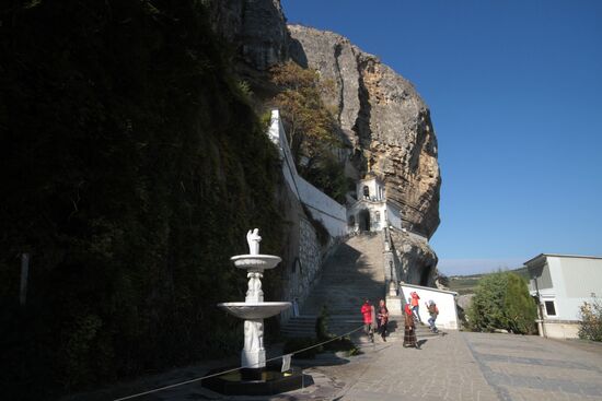 Chufut-Kale city-fortress in Crimea