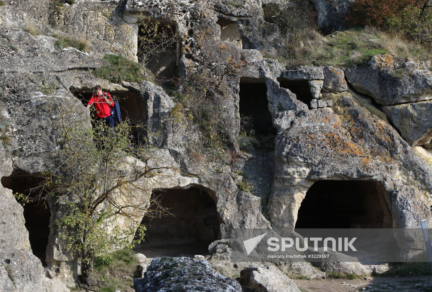 Chufut-Kale city-fortress in Crimea