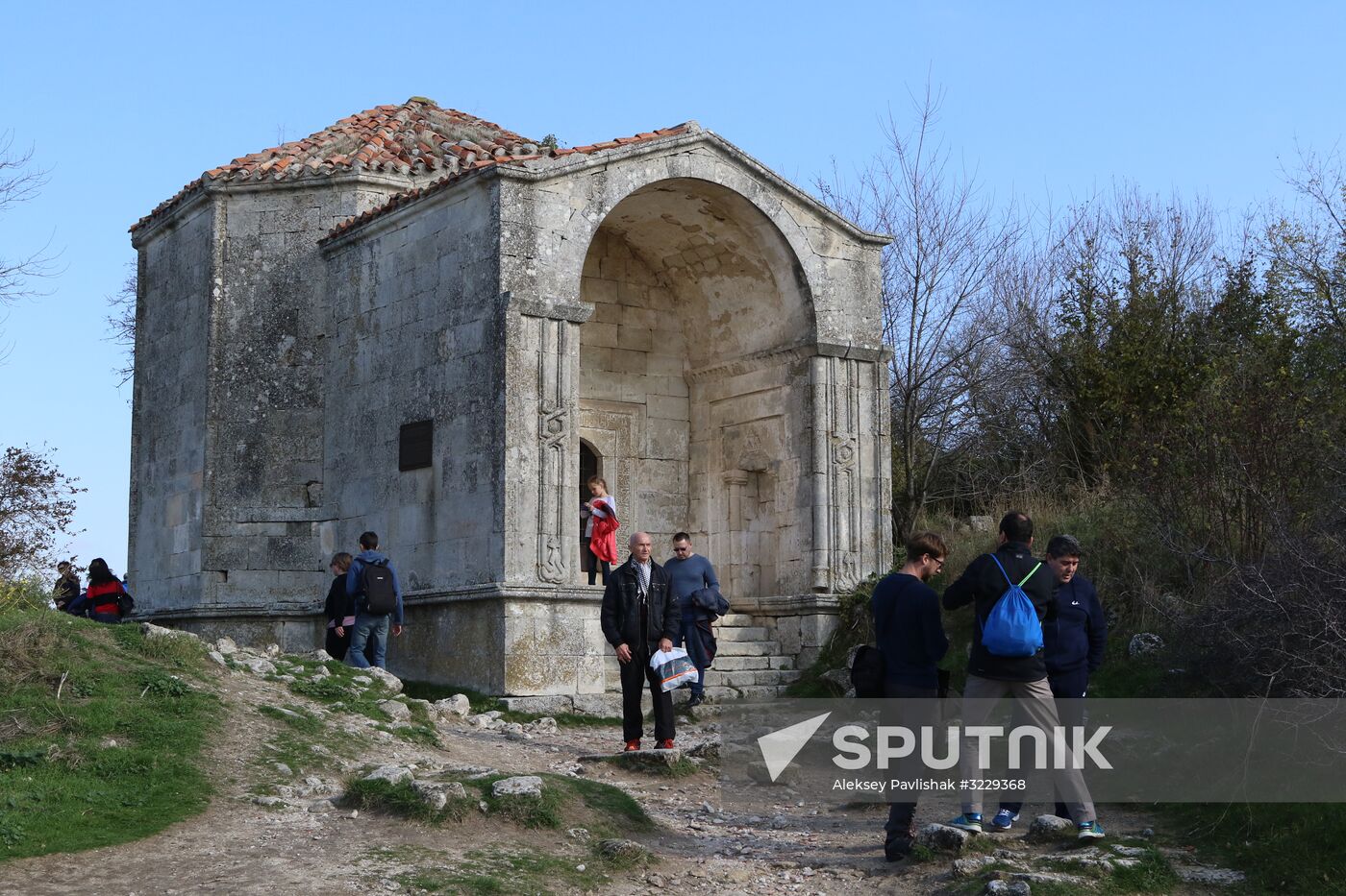 Chufut-Kale city-fortress in Crimea