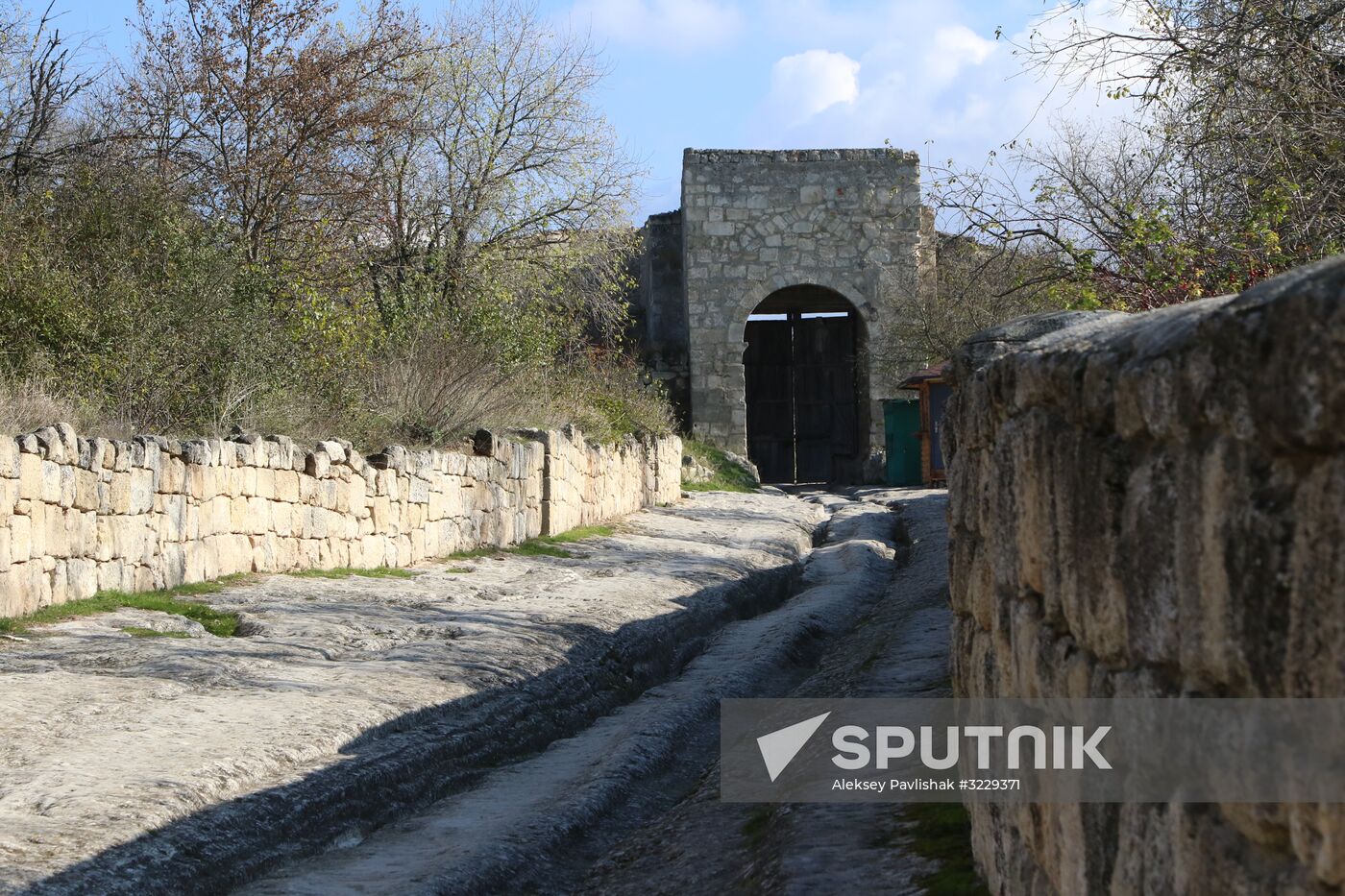 Chufut-Kale city-fortress in Crimea