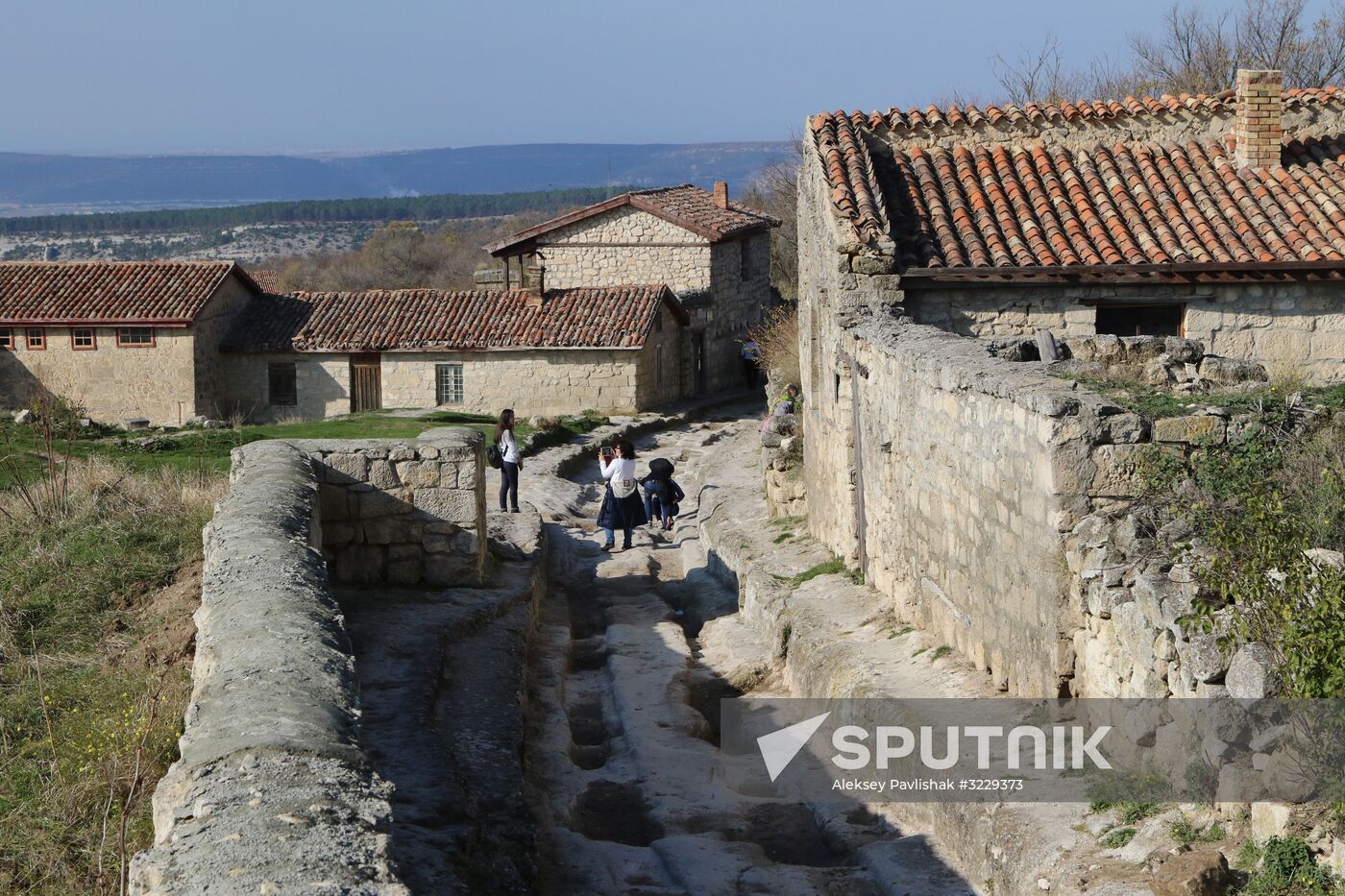 Chufut-Kale city-fortress in Crimea