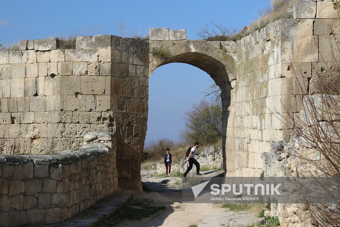 Chufut-Kale city-fortress in Crimea
