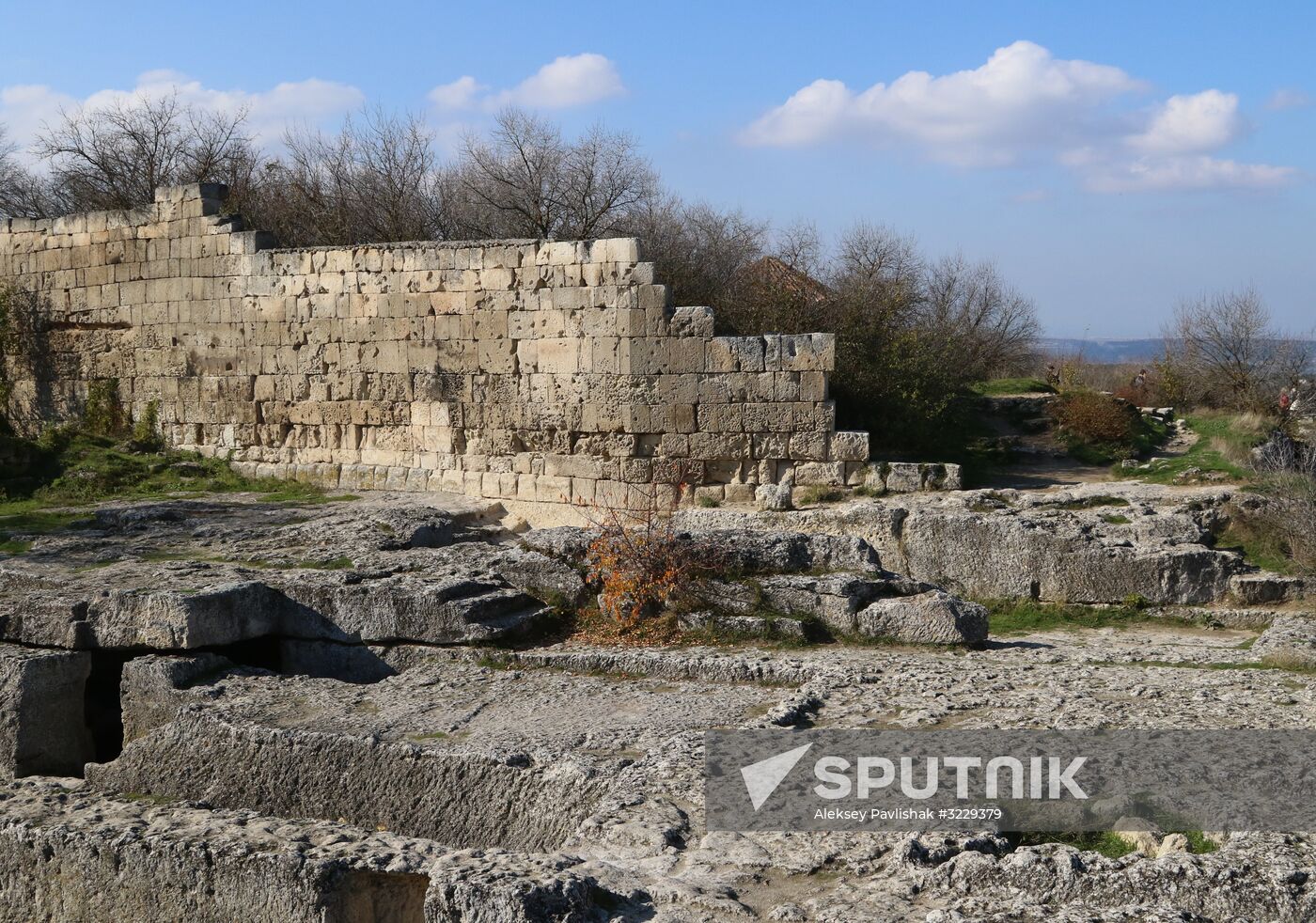 Chufut-Kale city-fortress in Crimea
