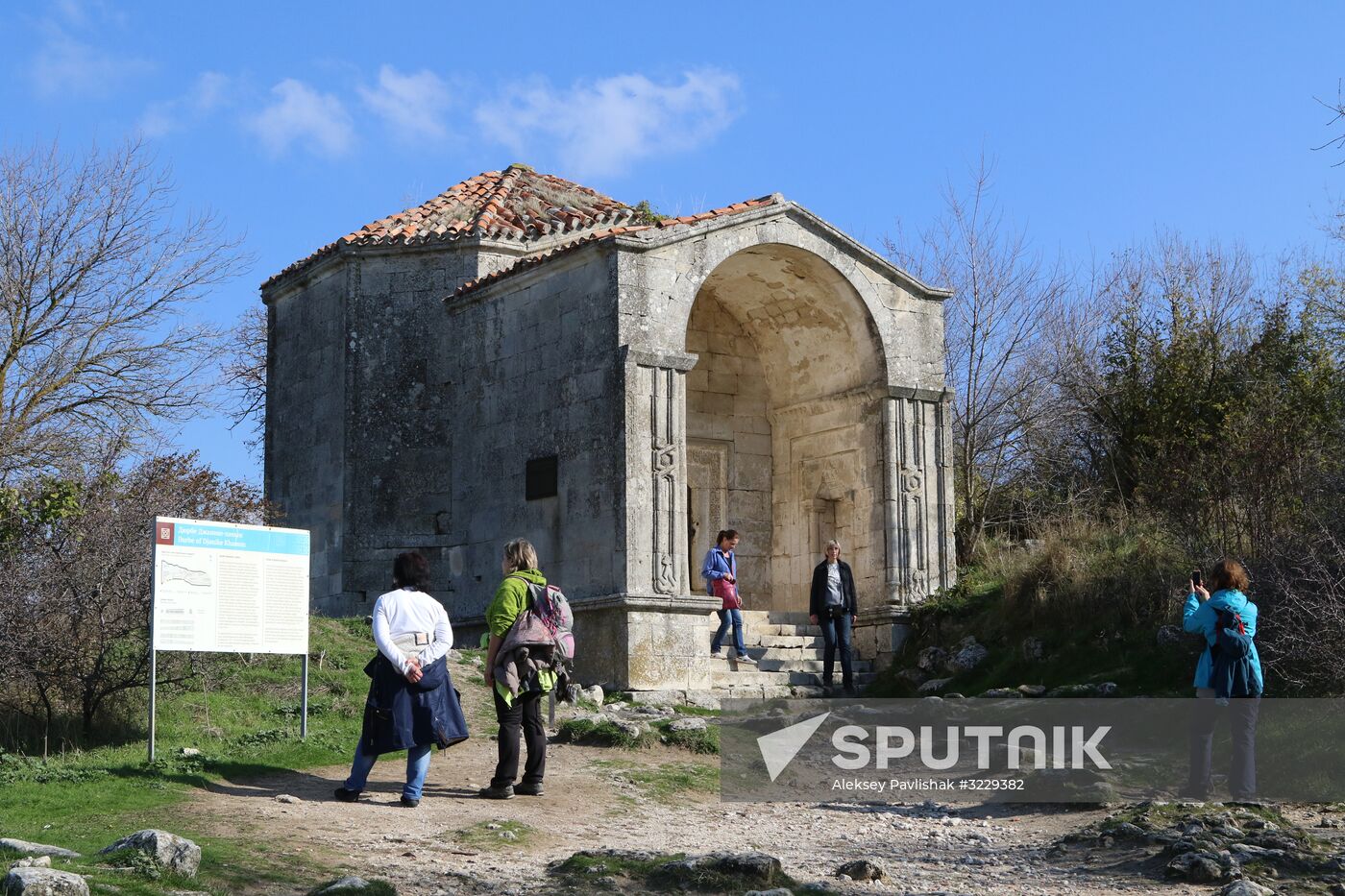 Chufut-Kale city-fortress in Crimea