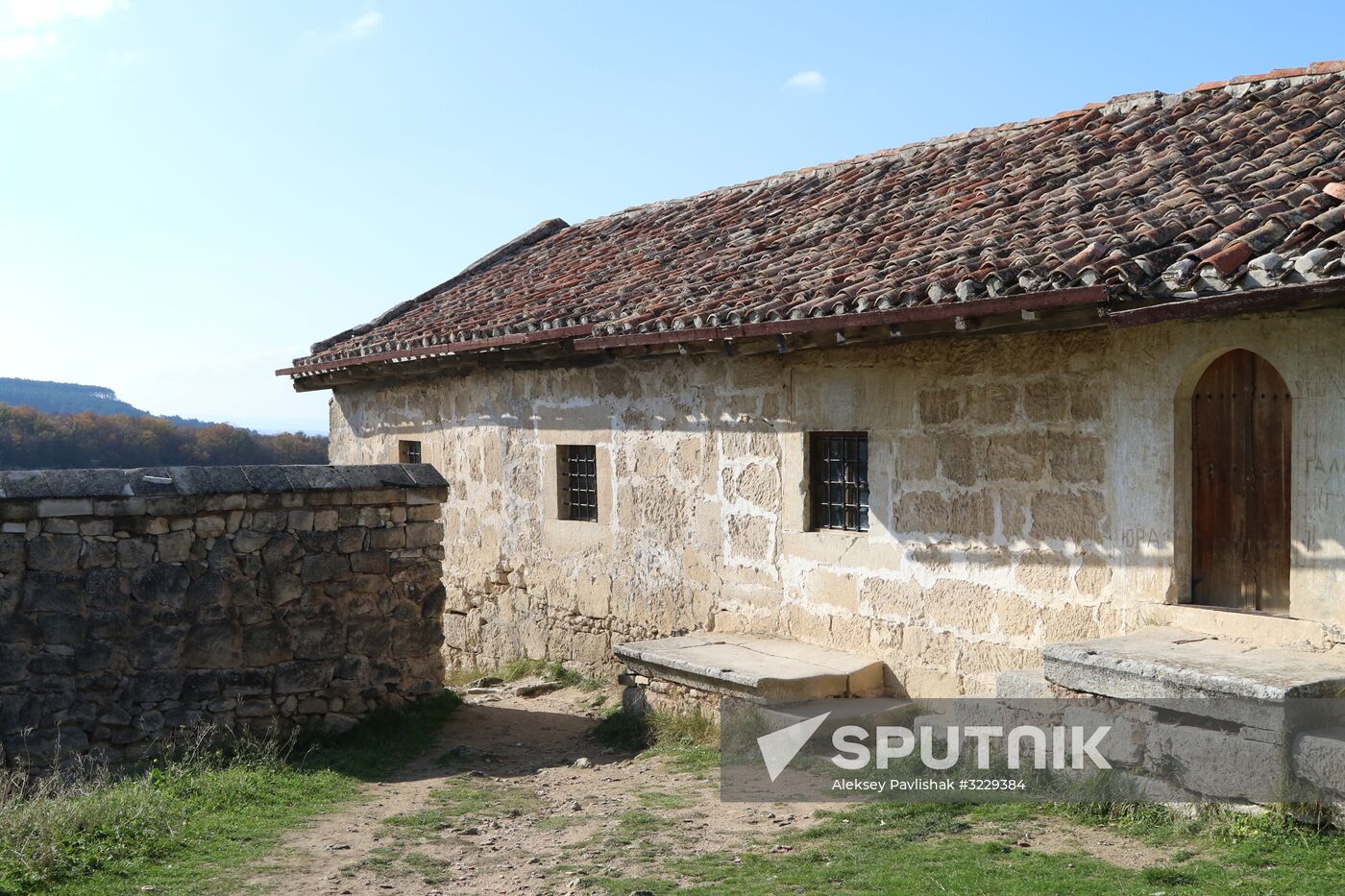 Chufut-Kale city-fortress in Crimea
