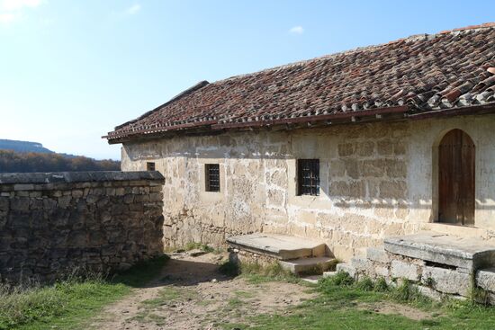 Chufut-Kale city-fortress in Crimea