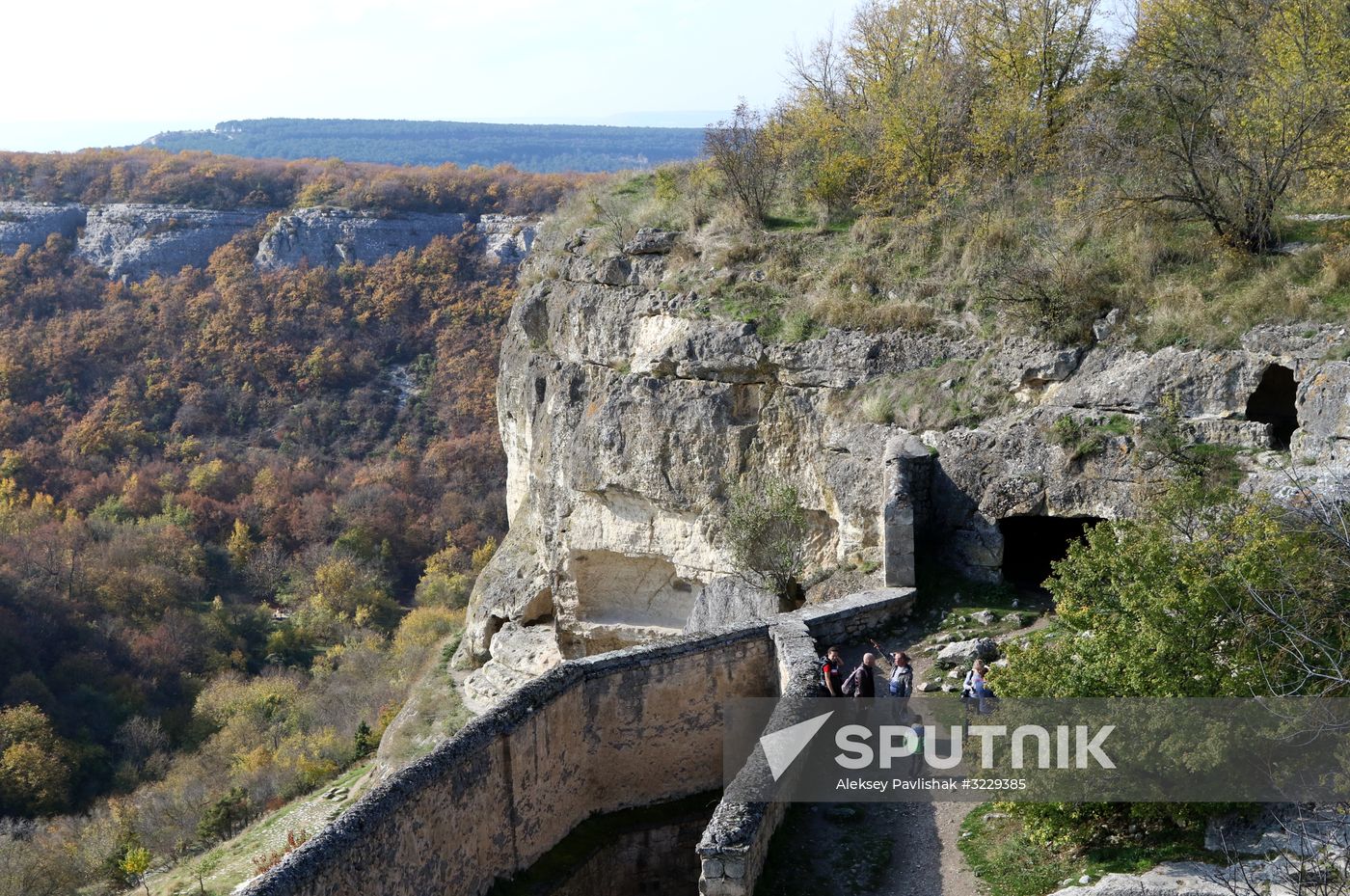 Chufut-Kale city-fortress in Crimea