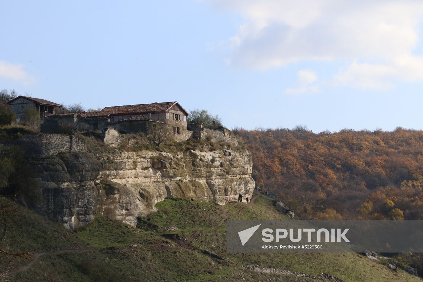 Chufut-Kale city-fortress in Crimea