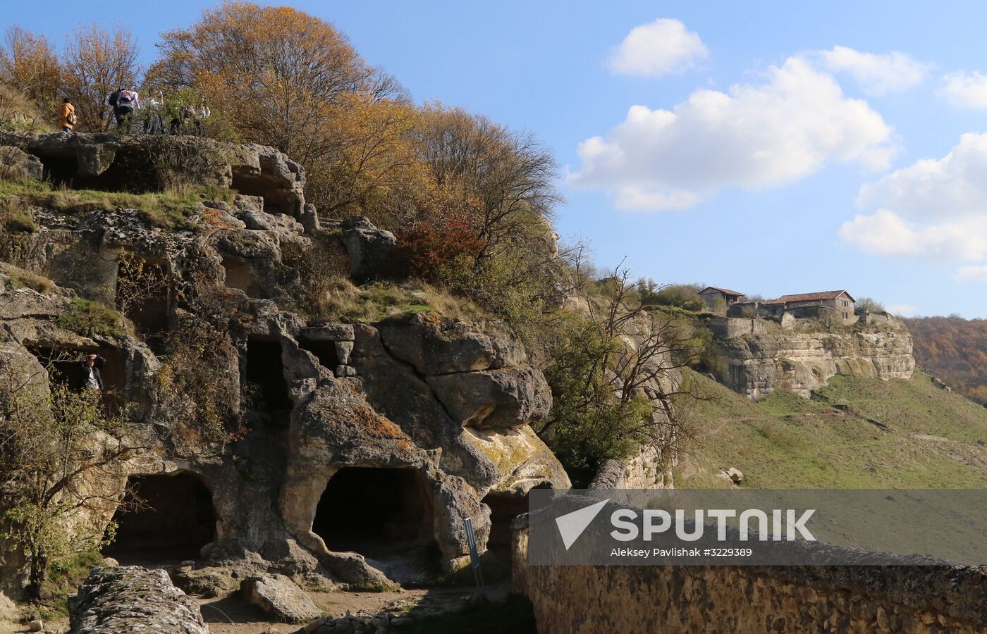 Chufut-Kale city-fortress in Crimea