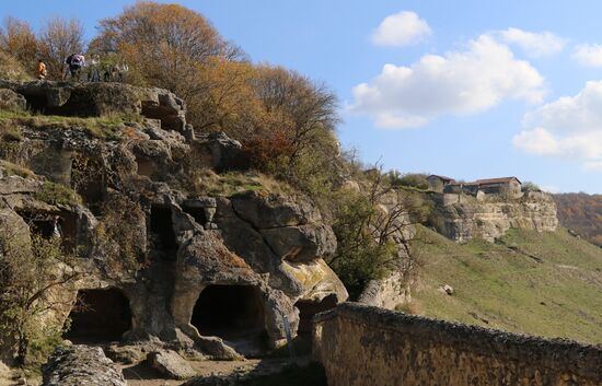 Chufut-Kale city-fortress in Crimea