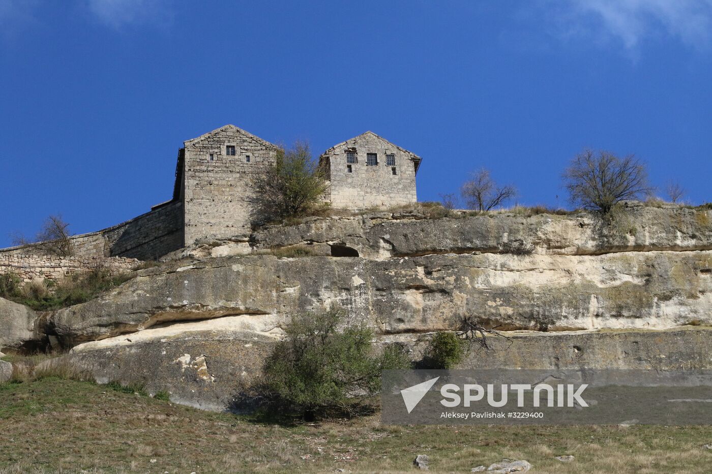 Chufut-Kale city-fortress in Crimea