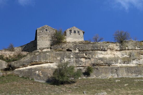 Chufut-Kale city-fortress in Crimea