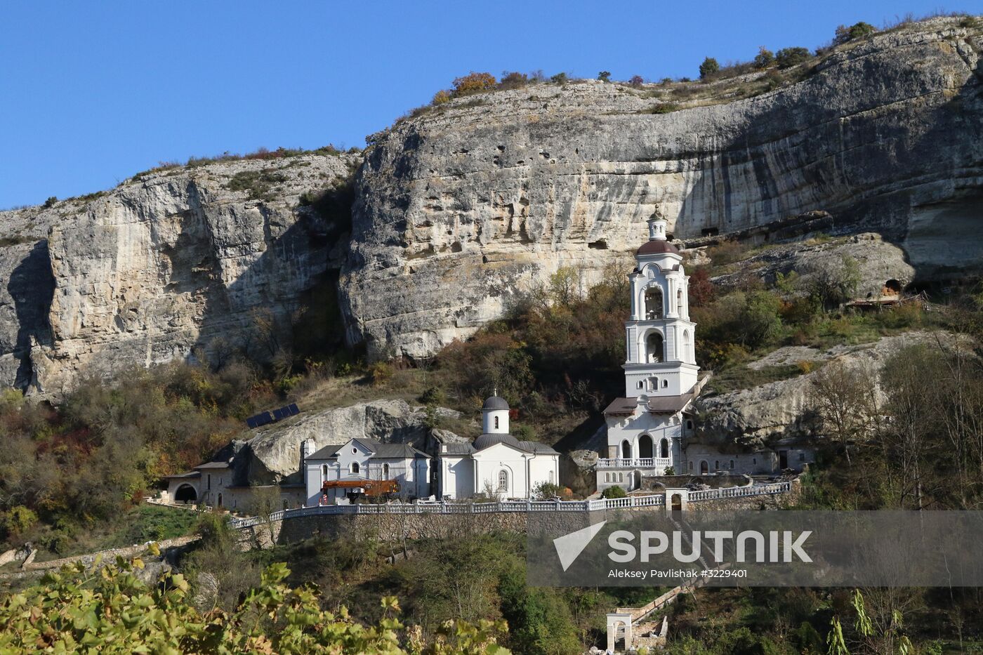 Chufut-Kale city-fortress in Crimea