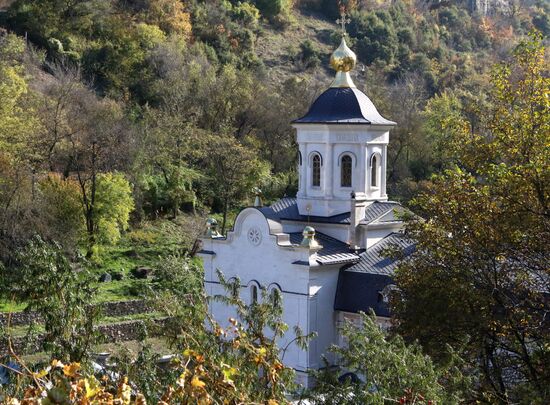 Chufut-Kale city-fortress in Crimea