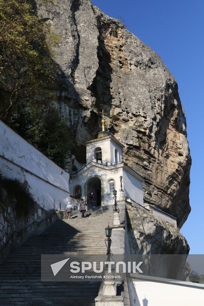 Chufut-Kale city-fortress in Crimea