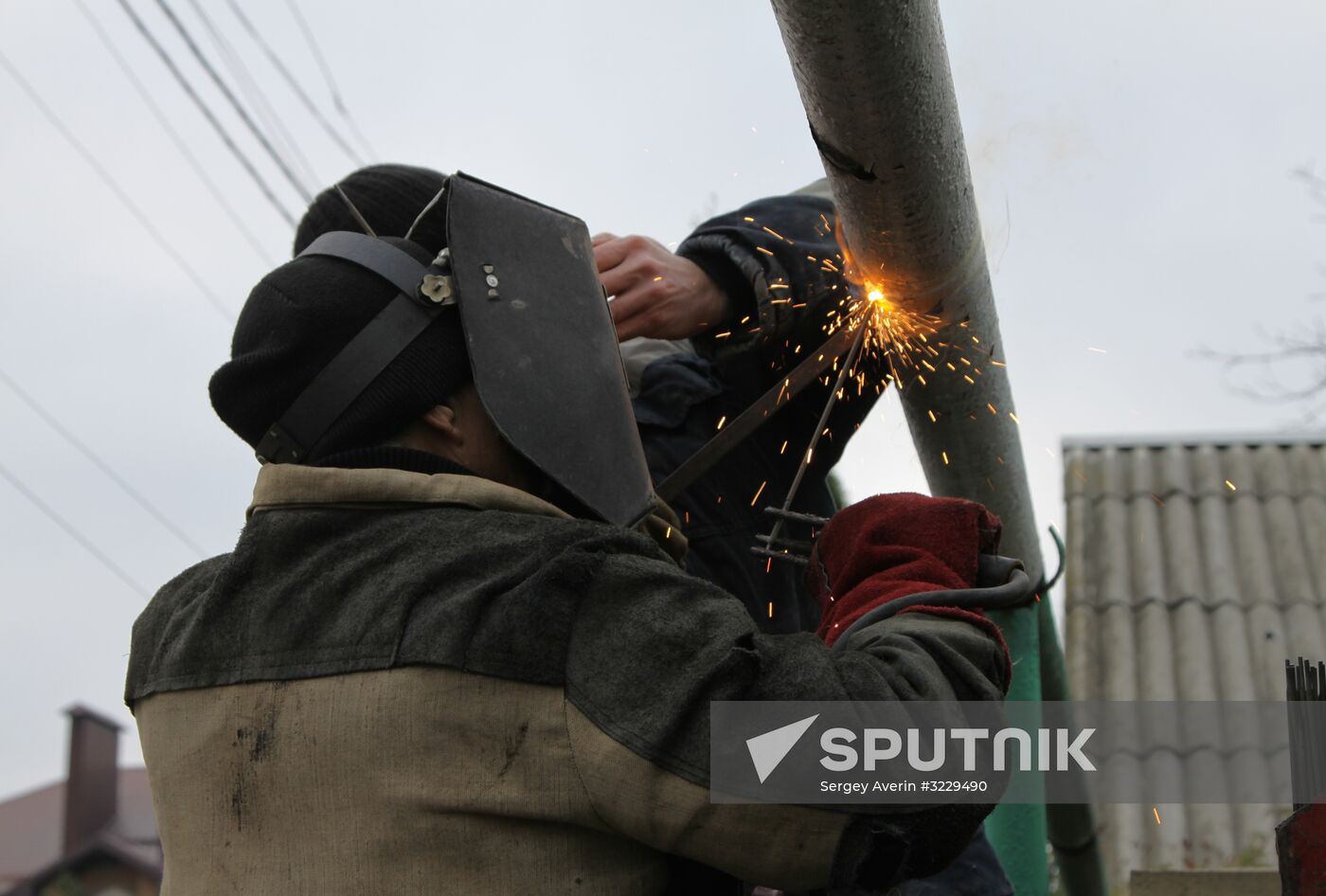 Consequences of shelling in Donetsk