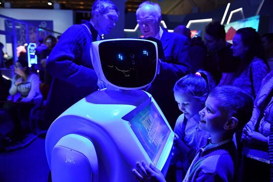 Russia Focused on the Future exhibition