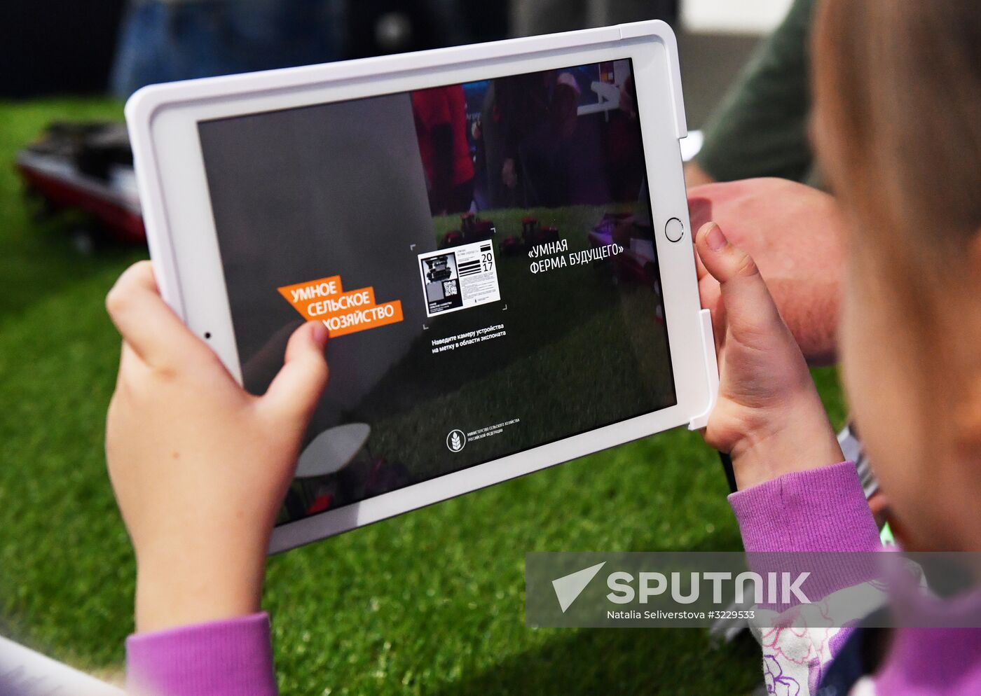 Russia Focused on the Future exhibition