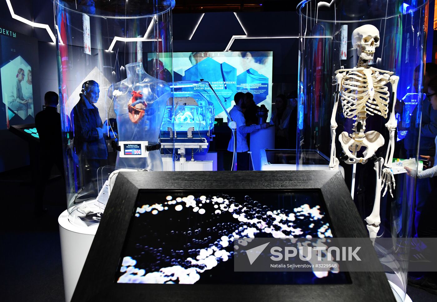 Russia Focused on the Future exhibition