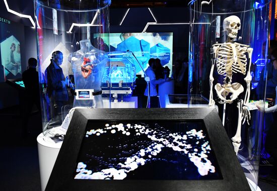 Russia Focused on the Future exhibition