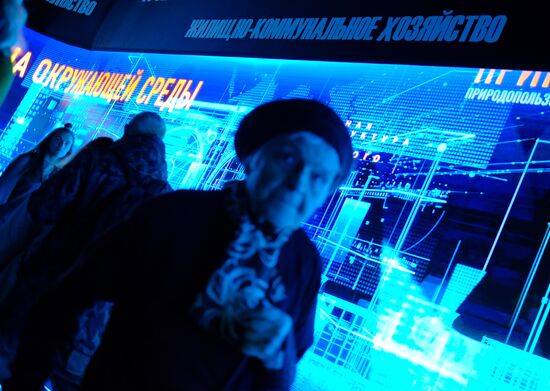 Russia Focused on the Future exhibition