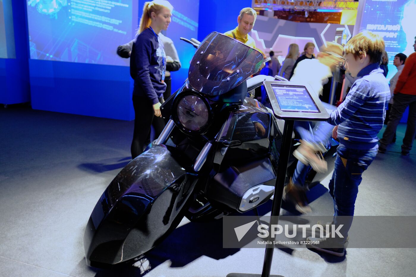 Russia Focused on the Future exhibition