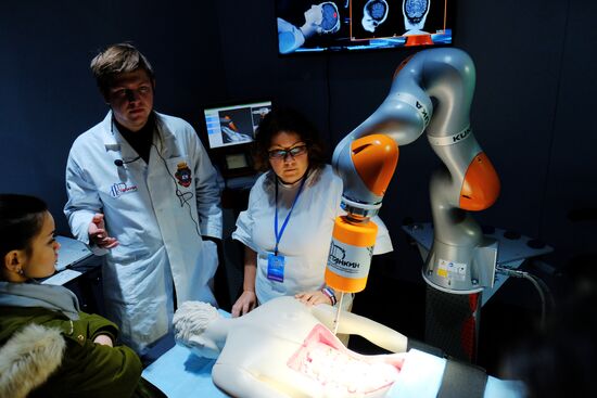Russia Focused on the Future exhibition