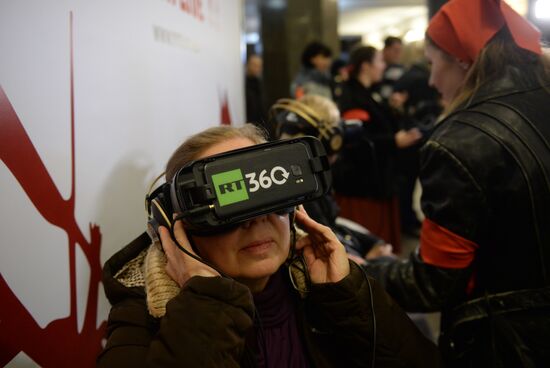 Videos Revolution 360 are shown in Moscow Metro
