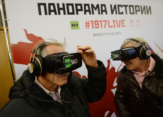 Revolution 360 videos screened in Moscow Metro
