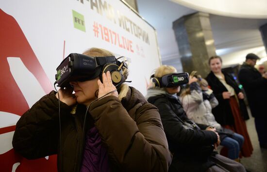 Videos Revolution 360 are shown in Moscow Metro