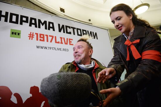 Videos Revolution 360 are shown in Moscow Metro