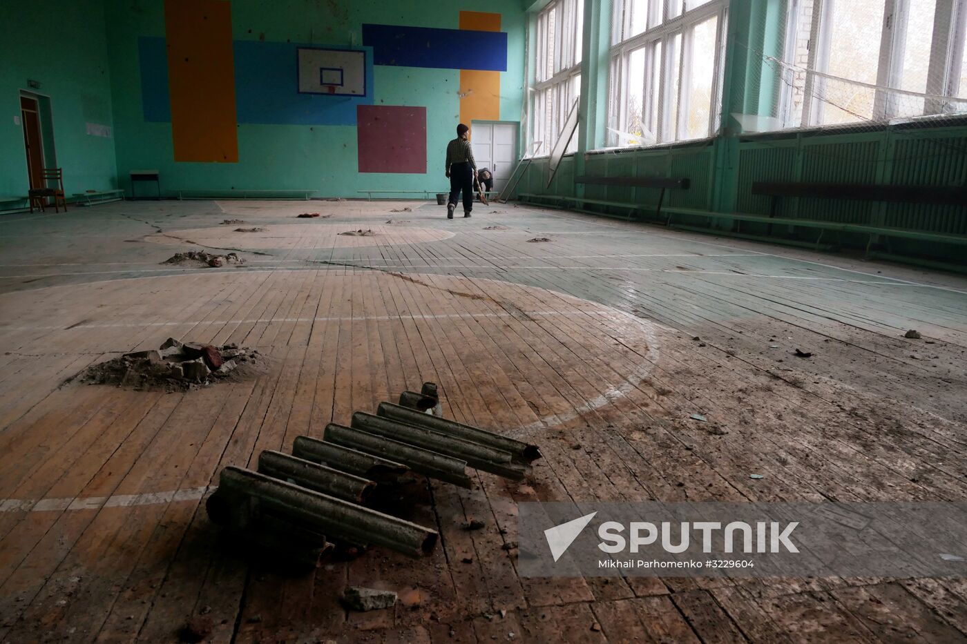 Consequences of shelling in Donetsk