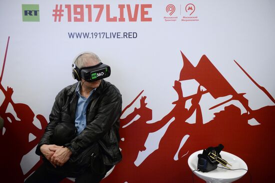 Videos Revolution 360 are shown in Moscow Metro