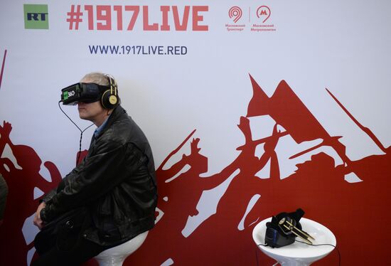 Videos Revolution 360 are shown in Moscow Metro