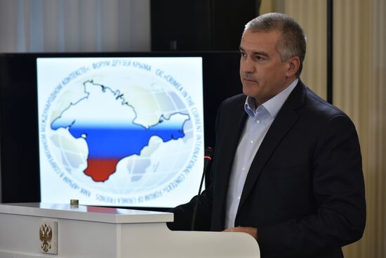 Friends of Crimea Forum kicks off in Yalta