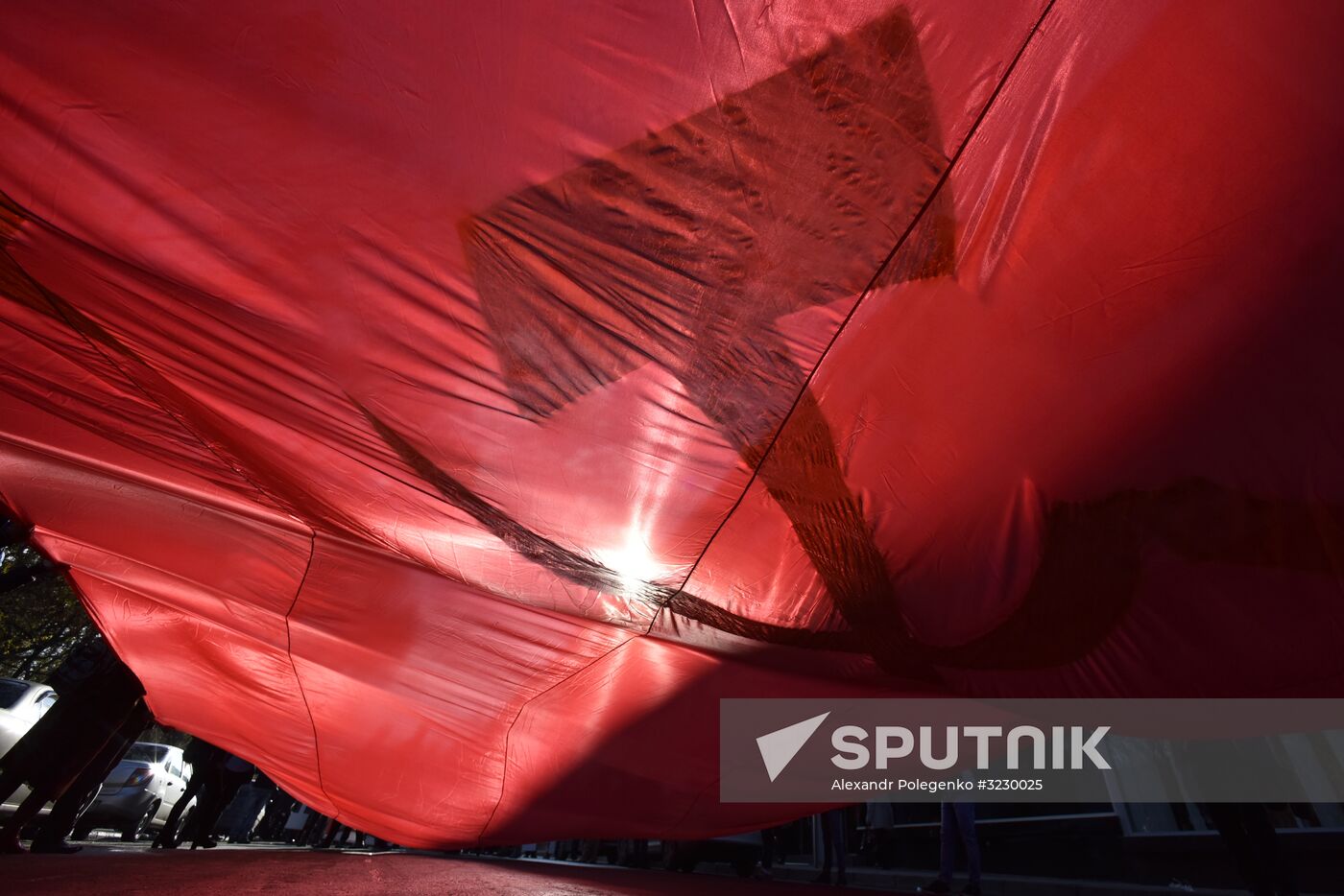 Celebrating 100th anniversary of October Socialist Revolution