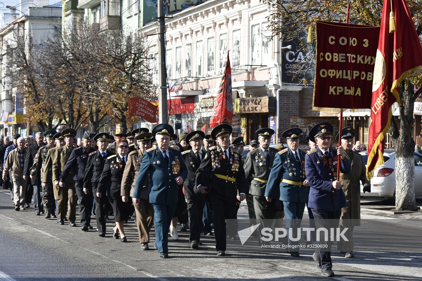 Celebrating 100th anniversary of October Socialist Revolution