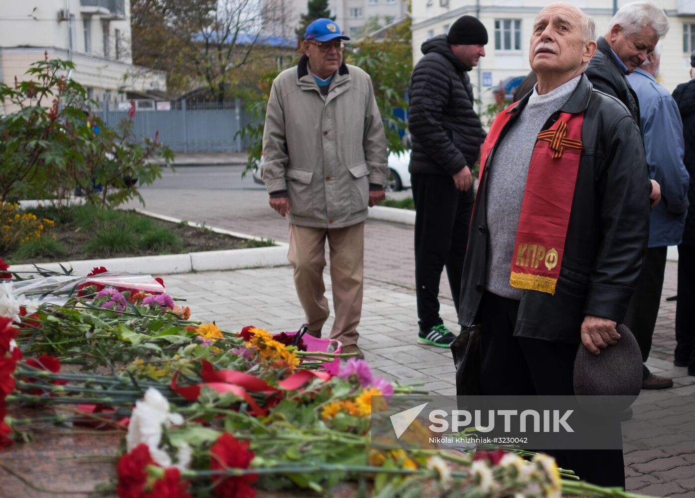 Celebrating 100th anniversary of October Socialist Revolution