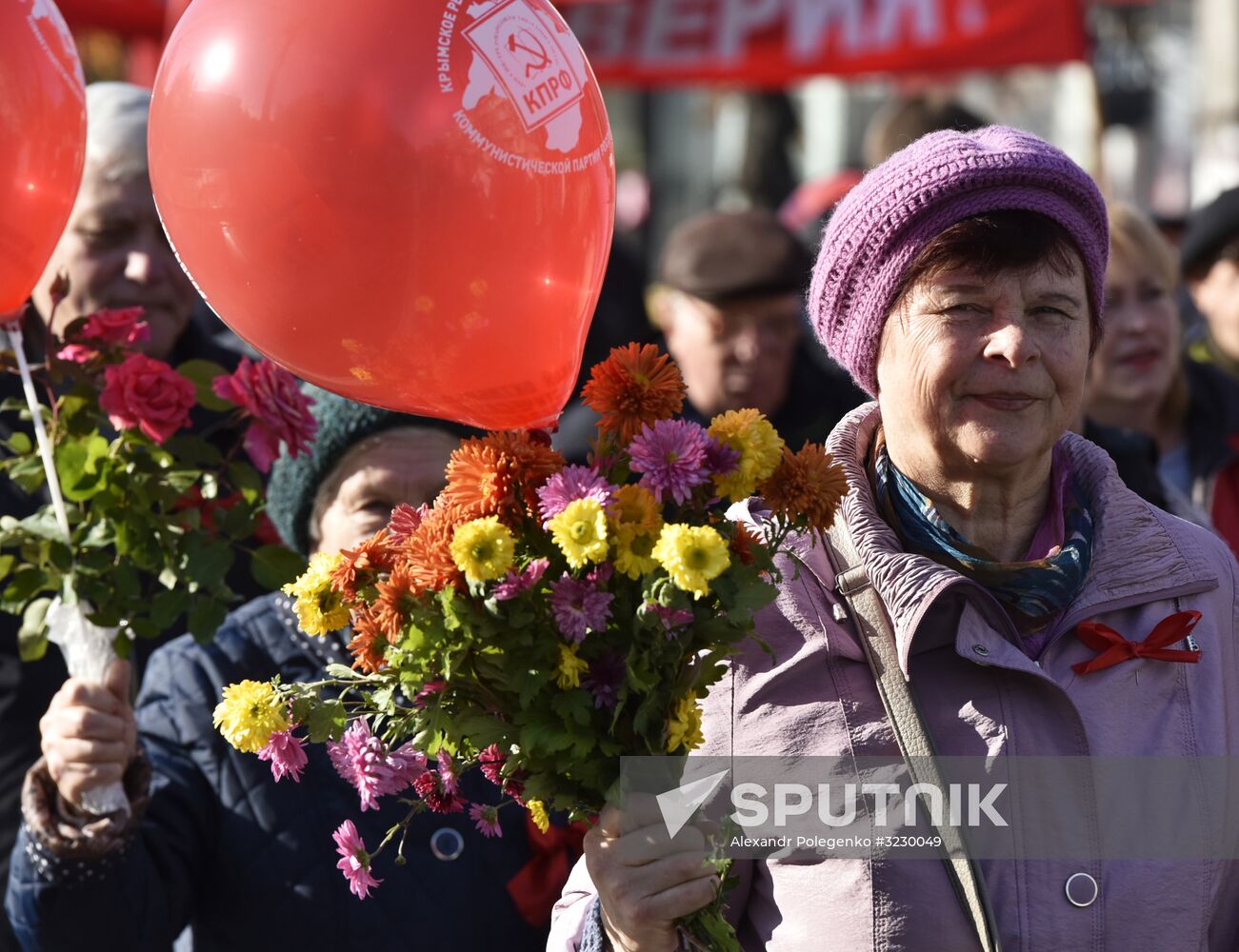 Celebrating 100th anniversary of October Socialist Revolution