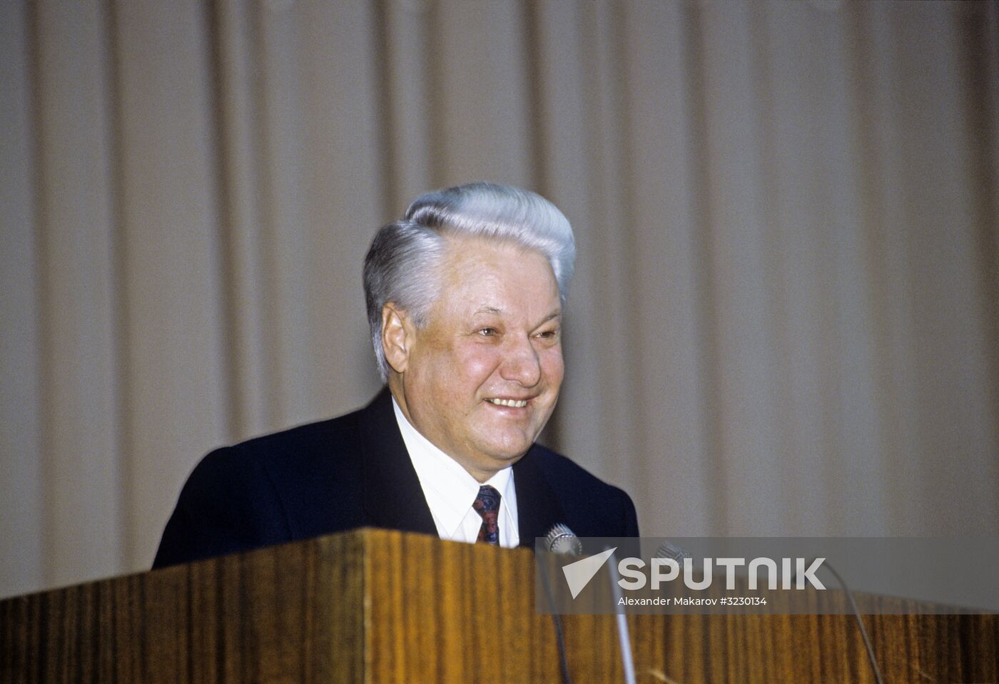 President Boris Yeltsin at Forum of Reform Adherents