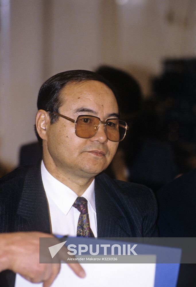 Foreign Minister of Kazakhstan Tuleutai Suleimenov