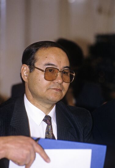 Foreign Minister of Kazakhstan Tuleutai Suleimenov