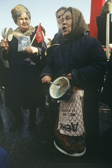 March of Empty Cans in Moscow